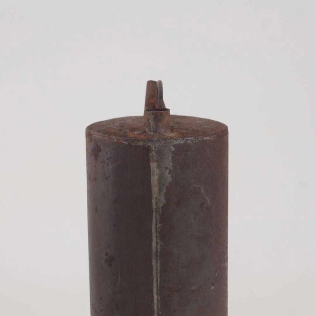 錆びた 鉄あるいはブリキ 水注 古道具 アンティーク オブジェ