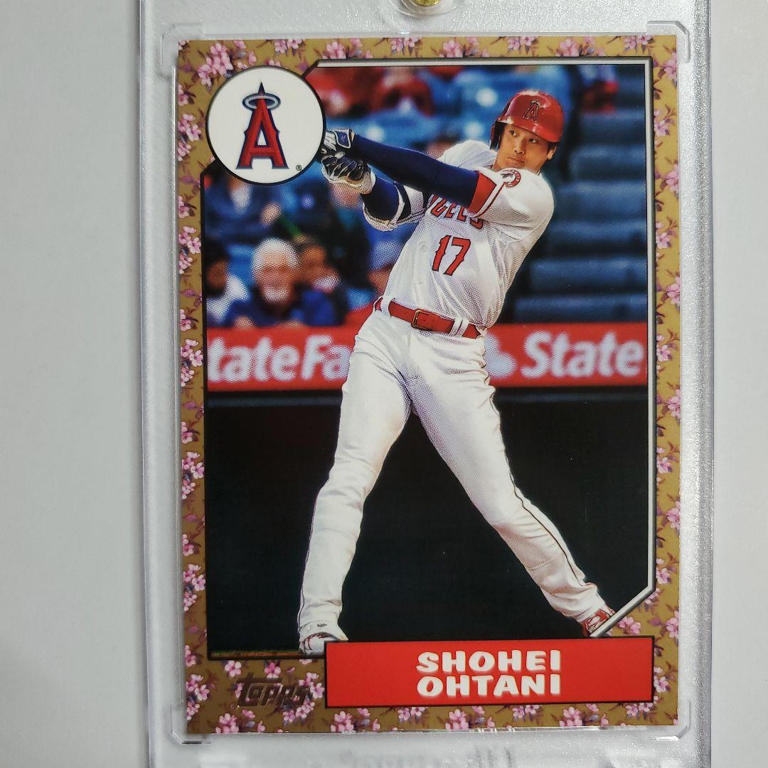 大谷翔平『2022 topps Japan edition』桜パラレル PSA9