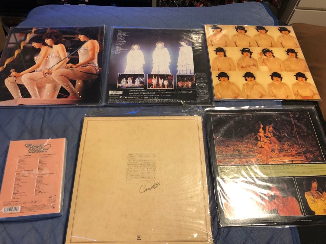 キャンディーズ 貴重コレクション アナログLPレコード／LD／DVD