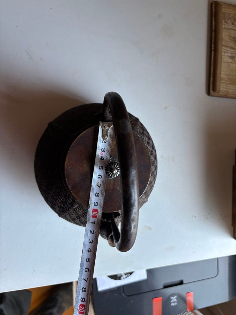 光玉堂 銀摘 鉄瓶 稀有 水漏れ無し / 龍文堂 亀文堂 光玉堂