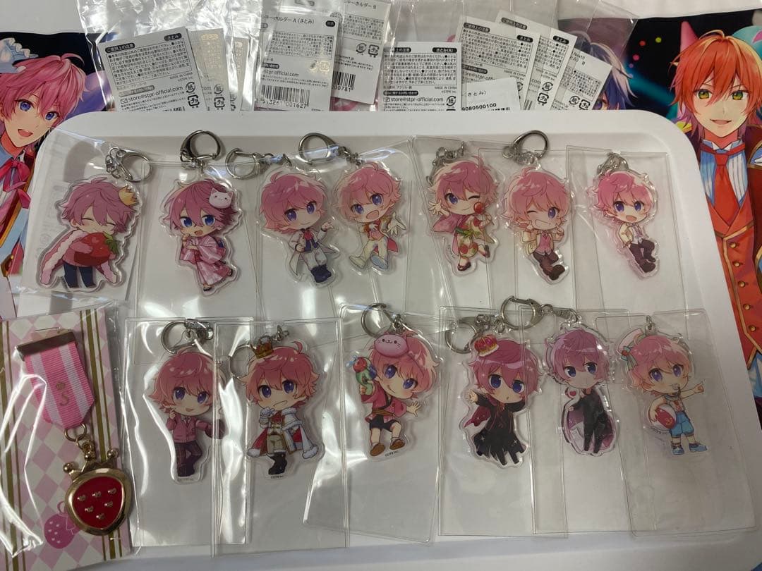 すとぷり さとみくん アクリルキーホルダー いっぱいセット まとめ売り