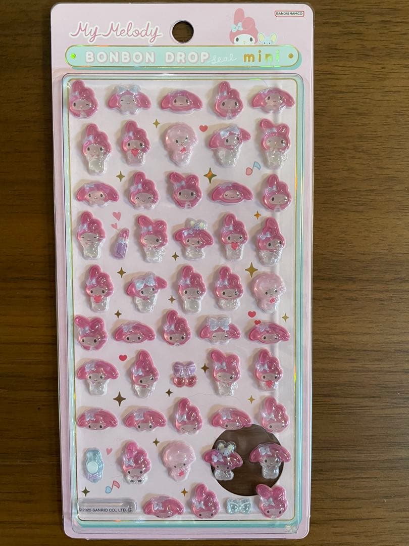 ハローキティ ボンボンドロップミニシール 6パックセット