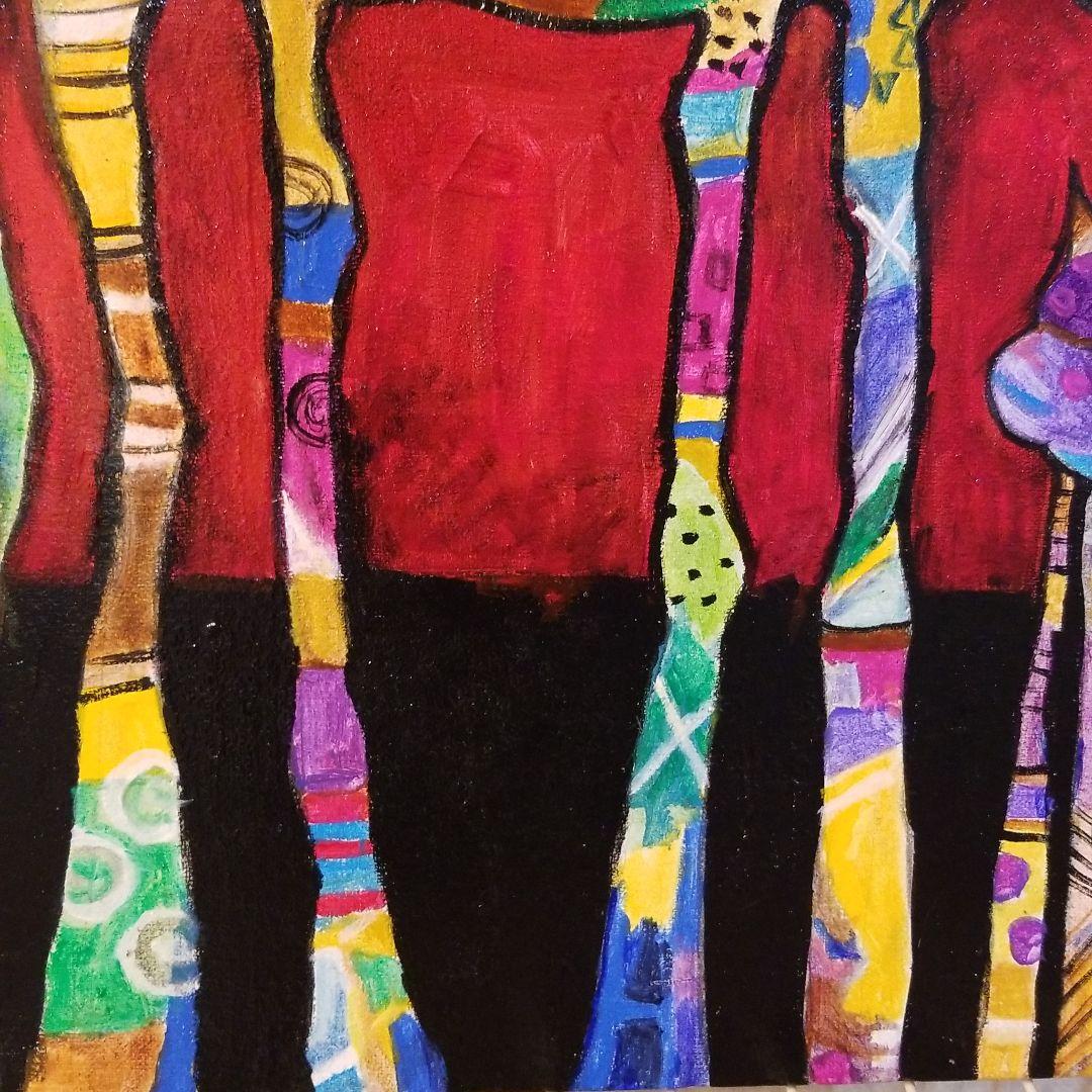 油絵 saosao様専用 ベストフレンド*ヘラジカと鳥