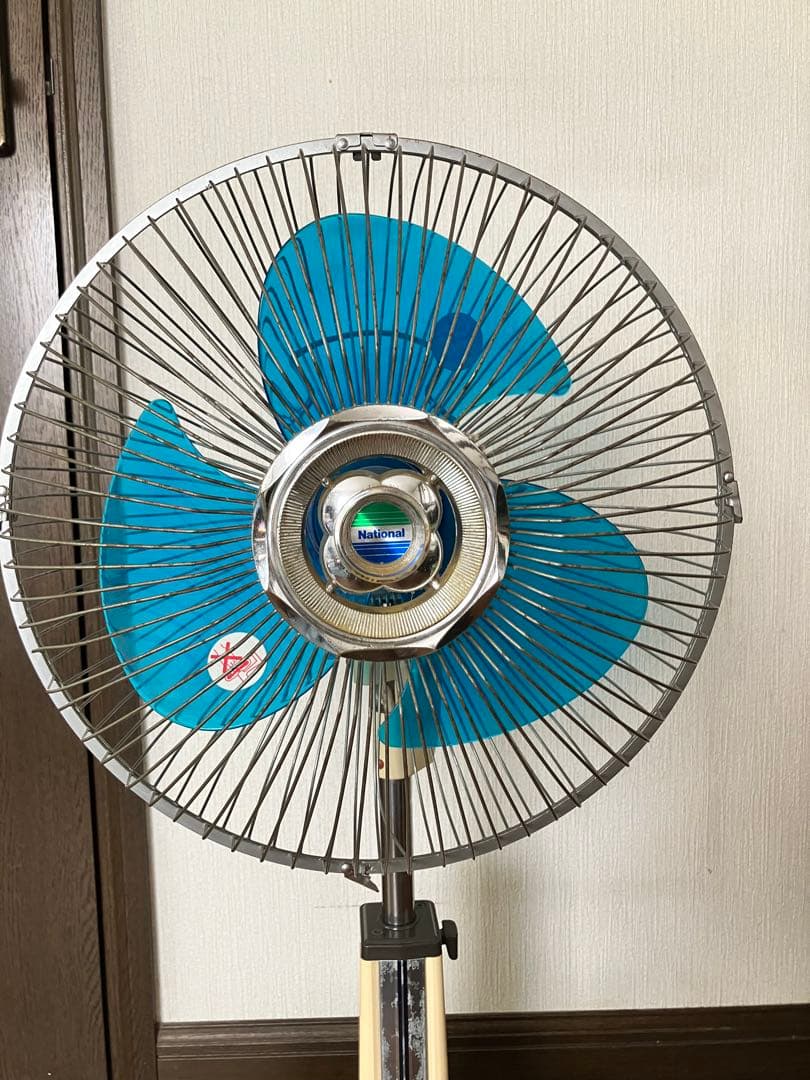 扇風機　ナショナル　F-30H1L 昭和レトロ　30センチ座敷扇　タイマー故障