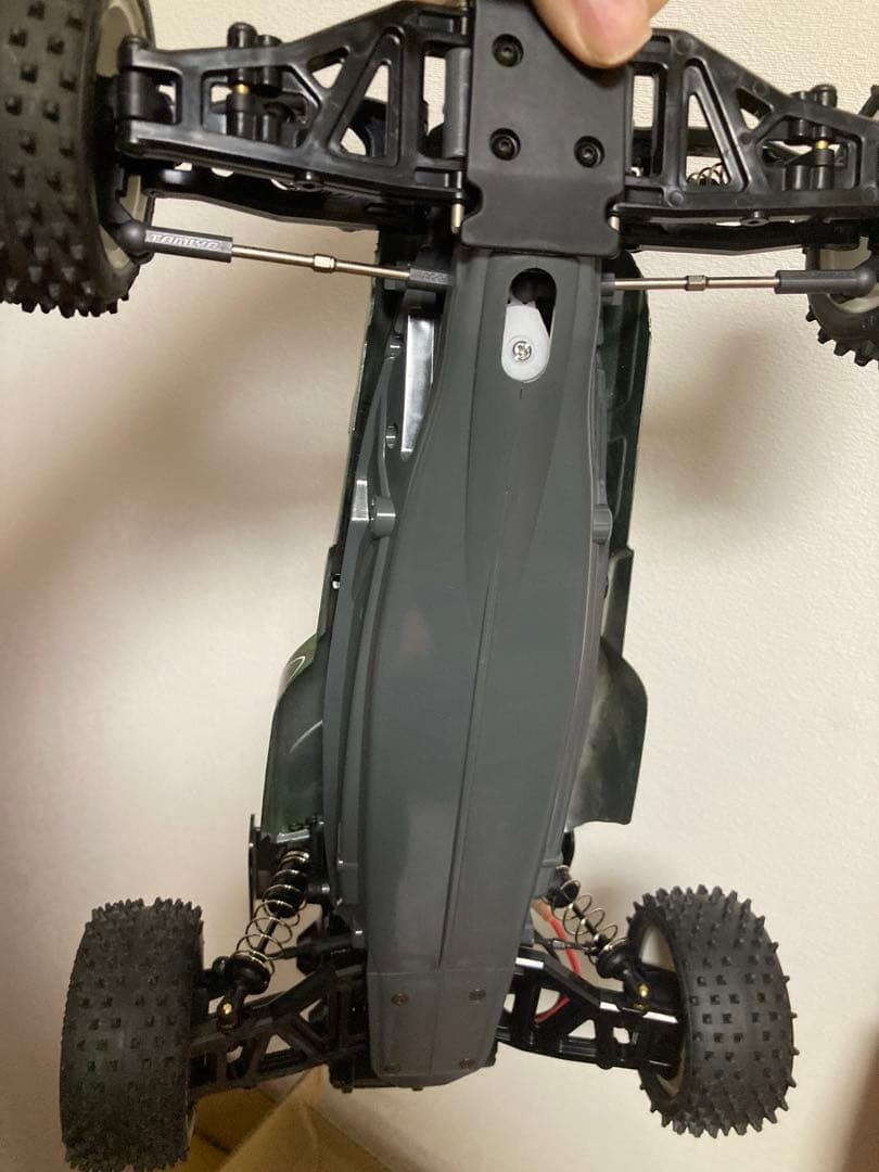 タミヤDT-03二駆バギーフルセット 前後DT-04ナックル（前六角ハブ）化