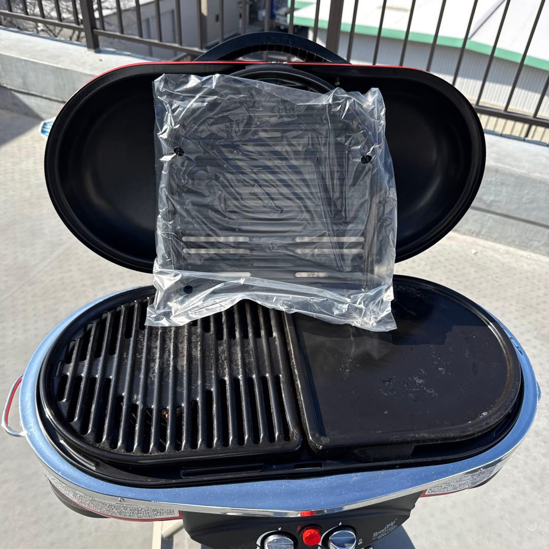 コールマン　ロードトップグリル　鉄板3枚