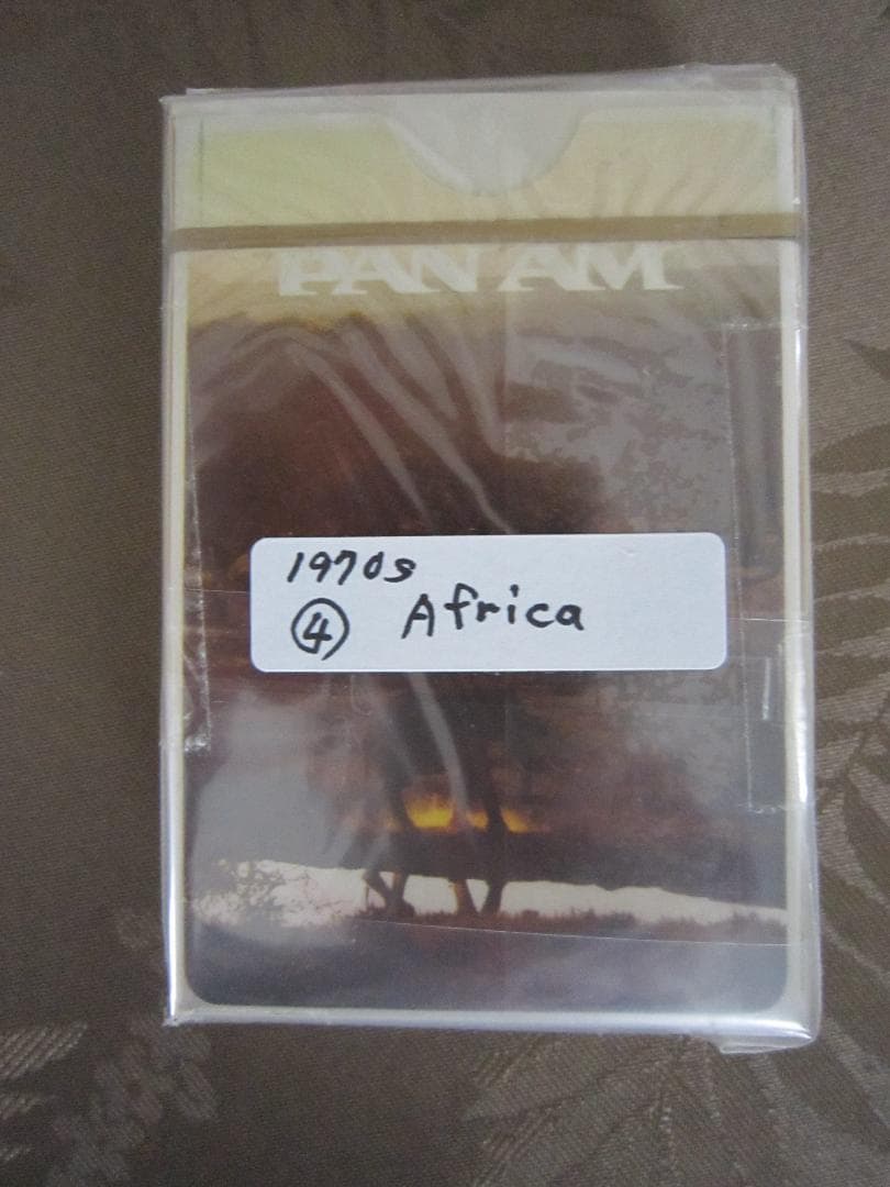 未開封 1970年代 パンナム トランプ 5個 パンアメリカン航空 PAN AM