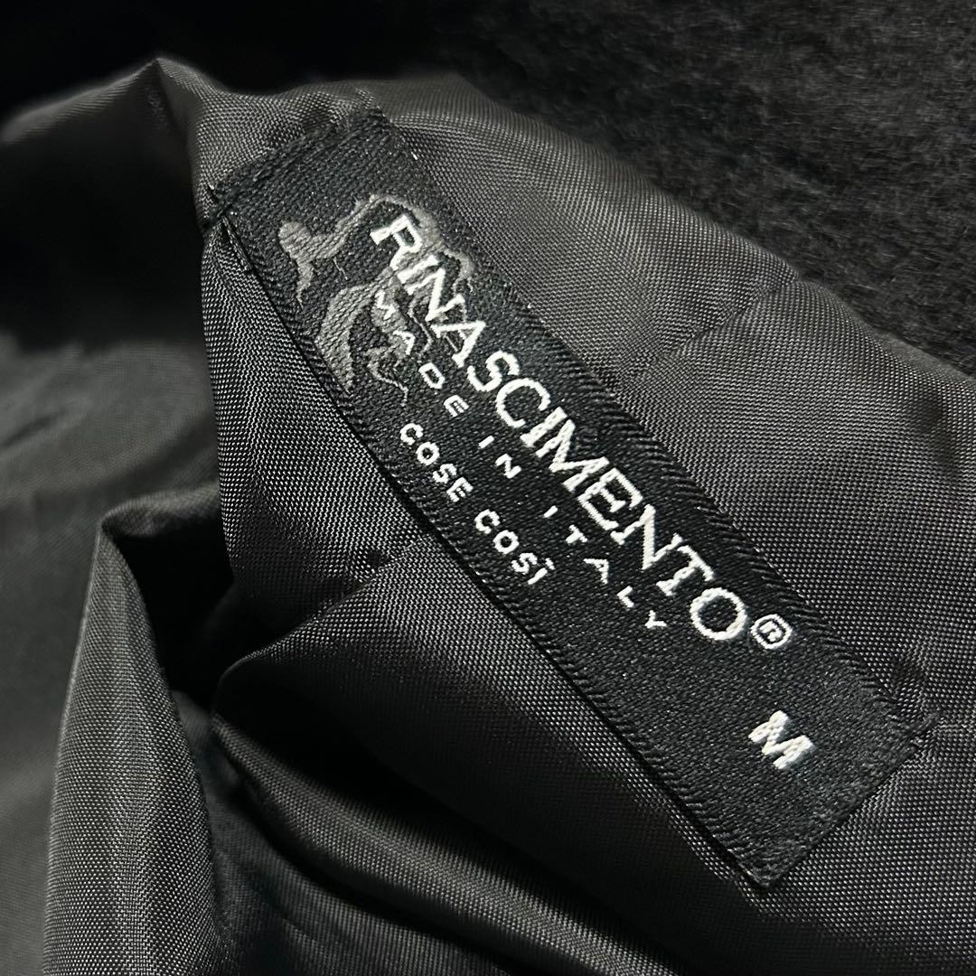 00s イタリア製 ウールフリルコート ダブルジップ ロリータ ゴシック ロック