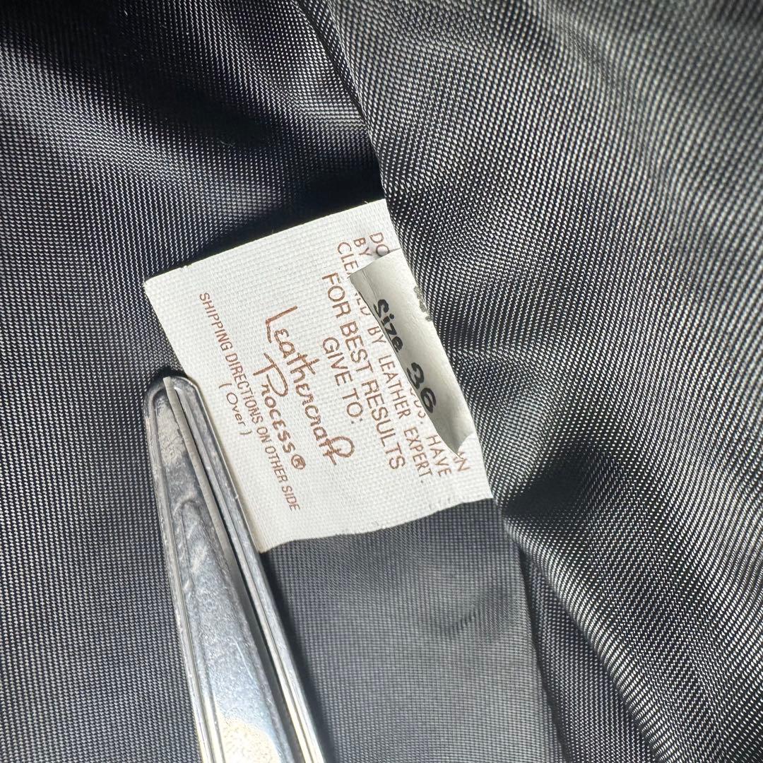 美品】Schott 652 トラッカージャケット 牛革 本革 36 USA製