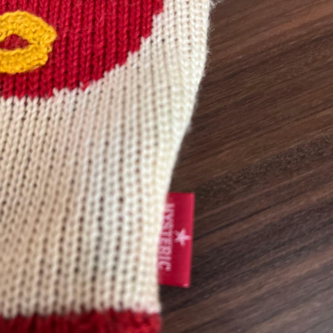 Hysteric Glamour トマトバード マフラー、ミトン - メルカリ