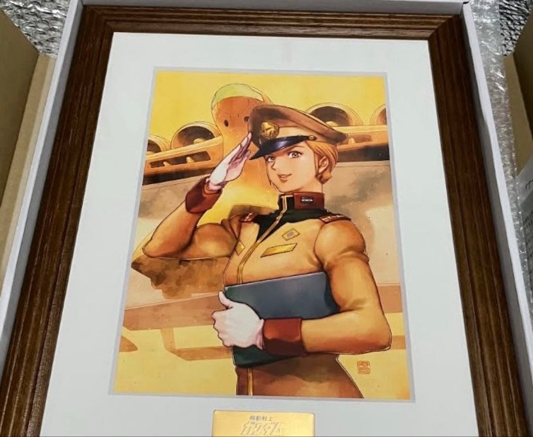 バンダイナムコ株主優待アートコレクション機動戦士ガンダム マチルダ・アジャン新品 機動戦士ガンダム マチルダ・アジャン アートコレクション 株主優待