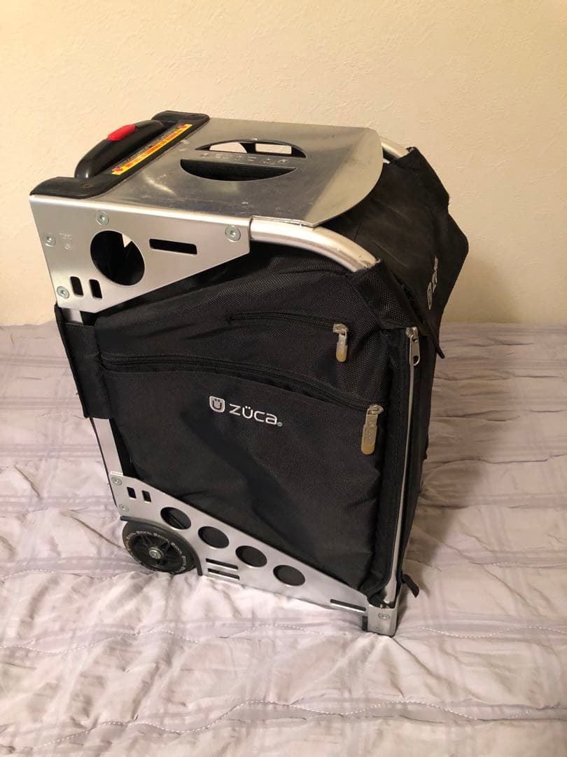 ZÜCA ズーカ ブラック 座れる キャリーケース 人気 旅行 シンプル