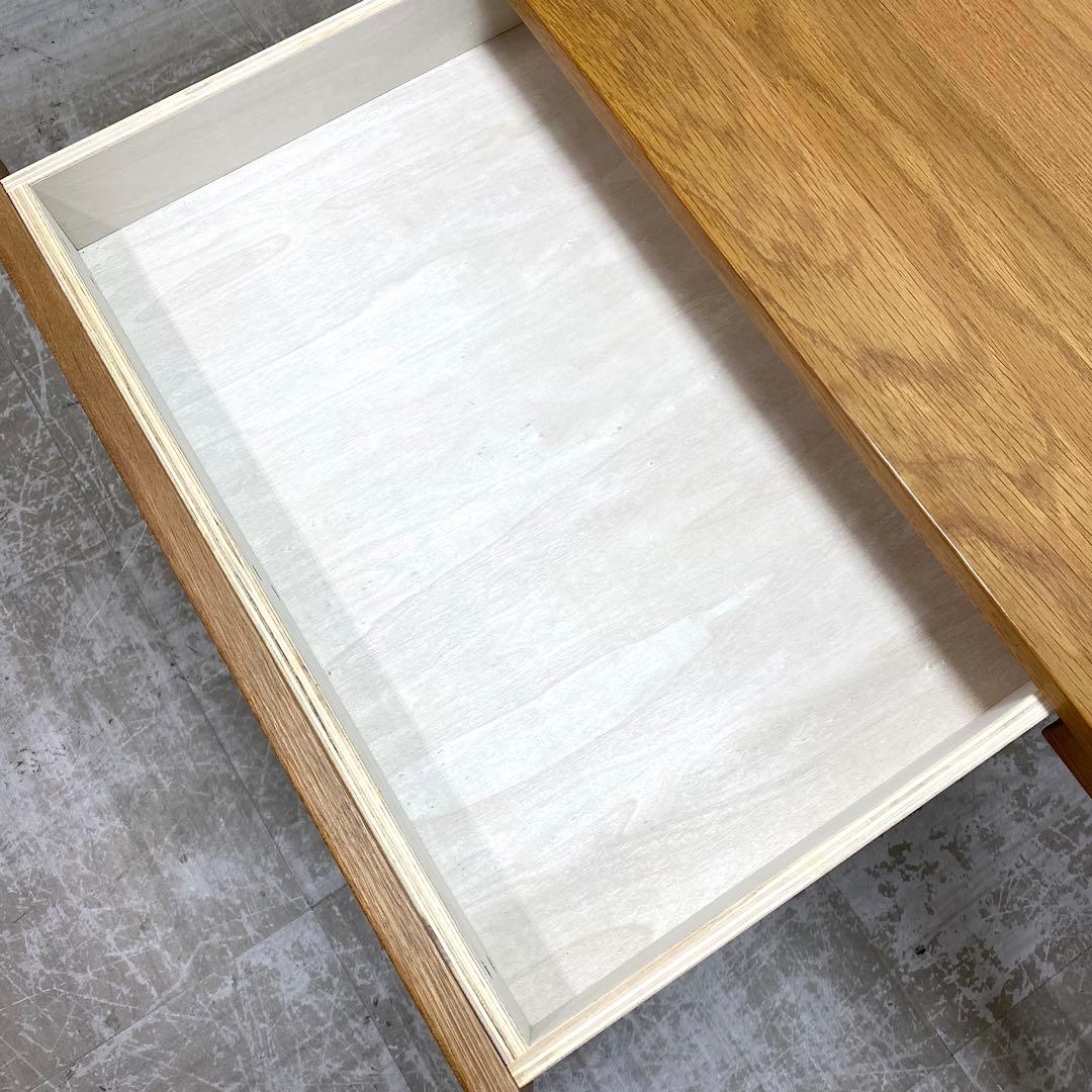 MUJI 無印良品 良品計画 木製デスク オーク材 ライティングデスク