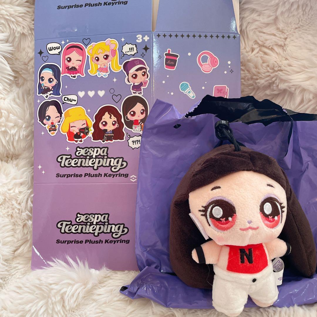 aespa ティニピン ぬいぐるみキーリング ニンニン teenieping - メルカリ