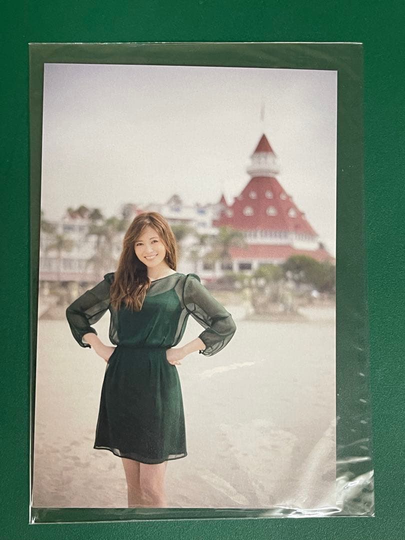 写真集① 白石麻衣 直筆サイン入りパスポート ポストカード, 当選通知書のコピー