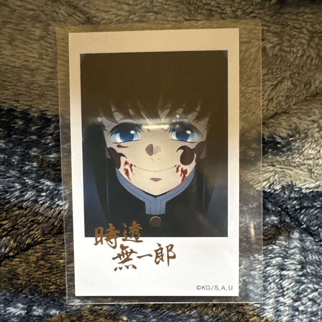 鬼滅の刃 時透無一郎 チェキ風ブロマイド 箔押し 刀鍛冶の里編 - メルカリ