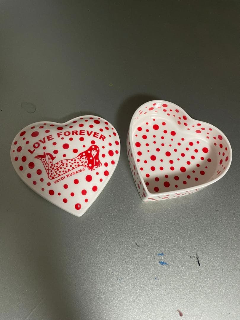 草間彌生 LOVE FOREVER ハート 小物入れ - メルカリ