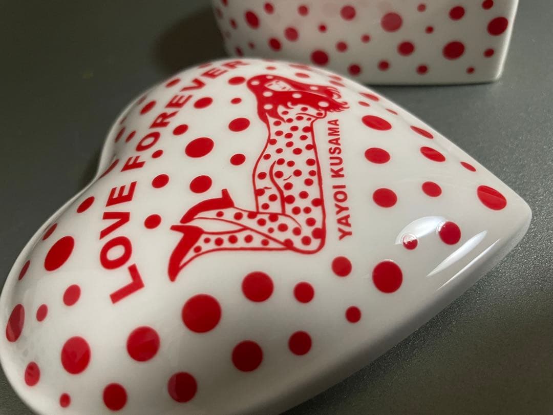 草間彌生 LOVE FOREVER ハート 小物入れ - メルカリ