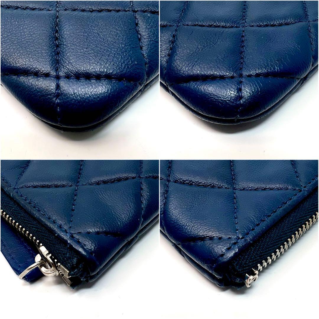 CHANEL シャネル マトラッセ ラムスキン クラシッミニポーチ ケース