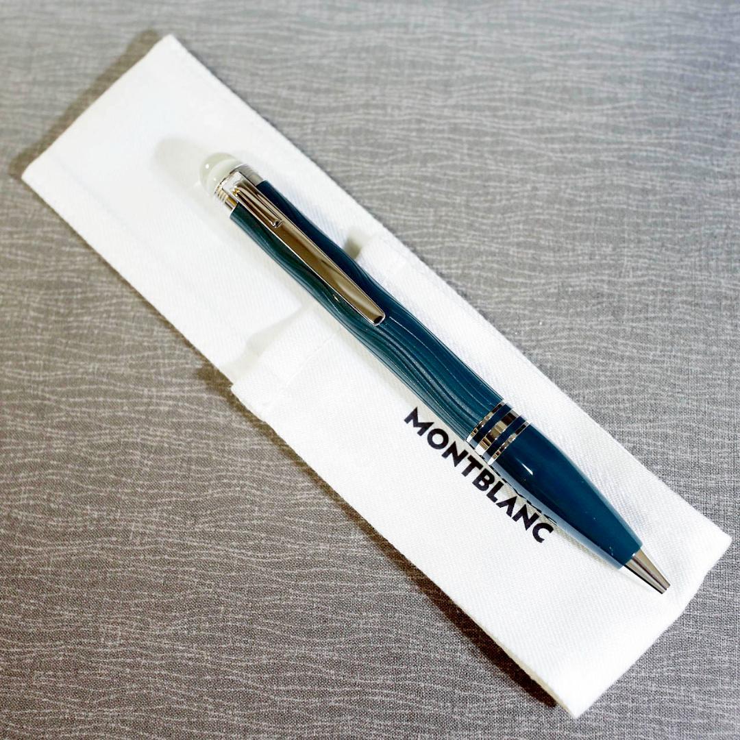 レア 極美品】モンブラン ボールペン ポーラーグリーン スター