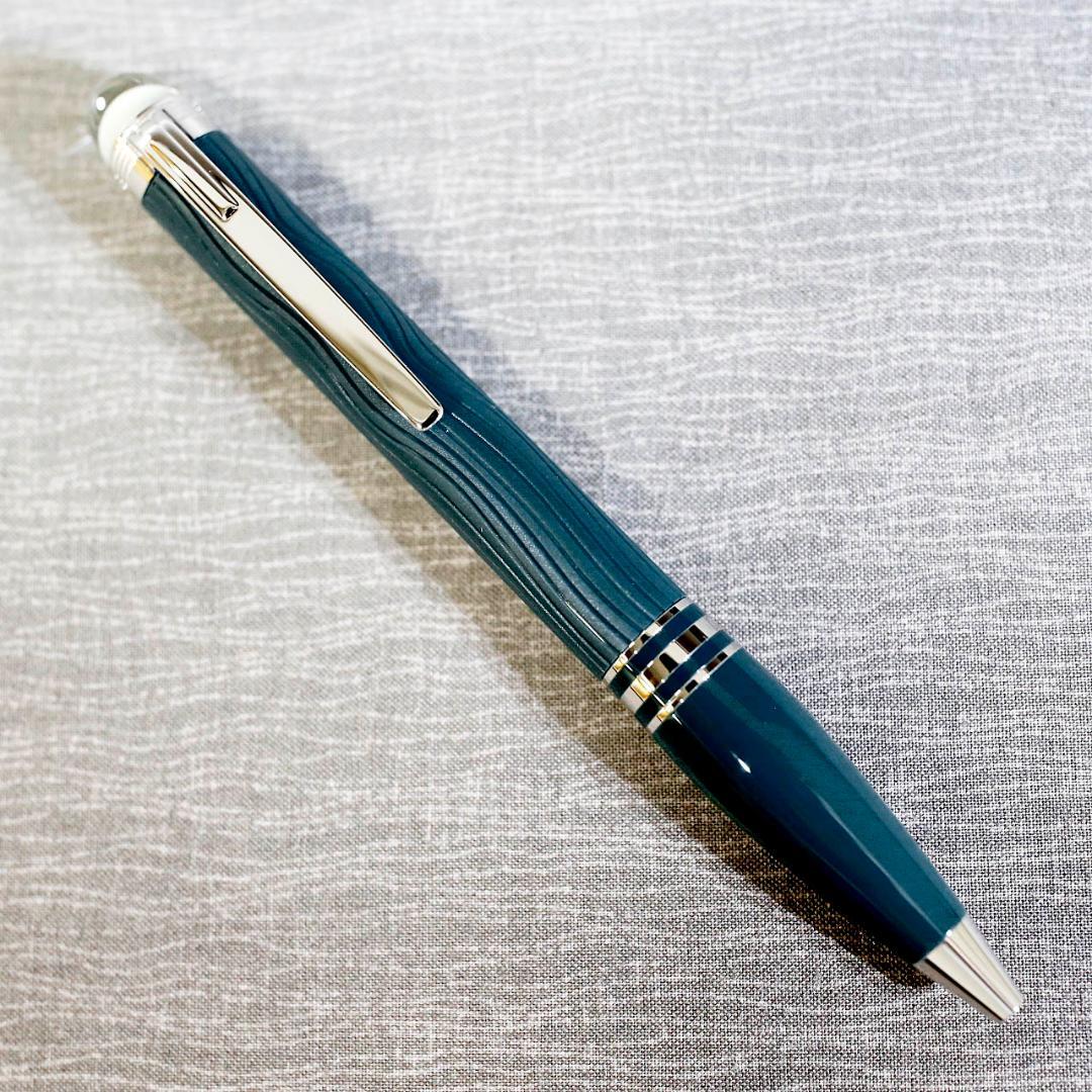 レア 極美品】モンブラン ボールペン ポーラーグリーン スター