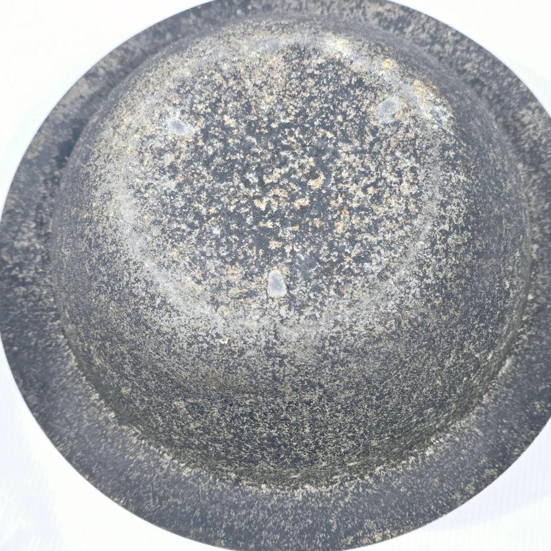 南部鉄器 花つぼみ＆木目模様