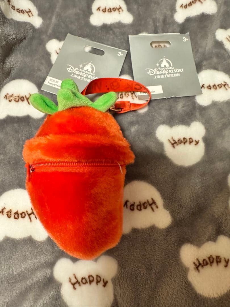 上海ディズニー ニンジン型ポーチ ぬいぐるみセット ズートピア