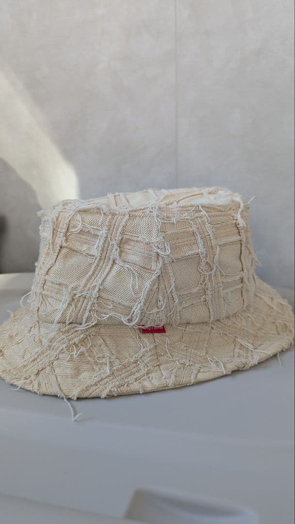 Supreme - Frayed Patchwork Denim Crusher