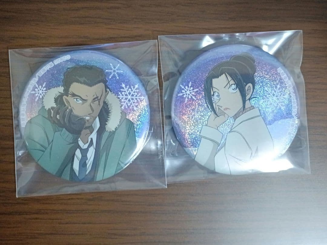 名探偵コナン 隻眼の残像 ホロ缶バッジコレクション 上原由衣 大和敢助