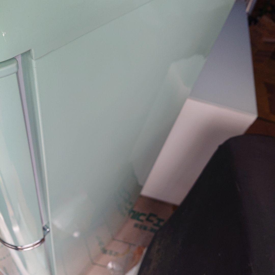 アイリス レトロ冷凍冷蔵庫PRR-122D-LGライトグリーン 2024年製