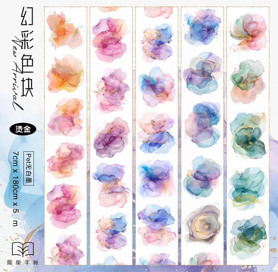 海外 PETテープ マスキングテープ 装飾