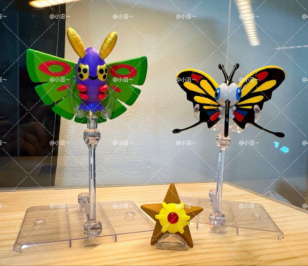 ポケモンスケールワールド　ドクケイル、アゲハント 1/20サイズ 台座付き