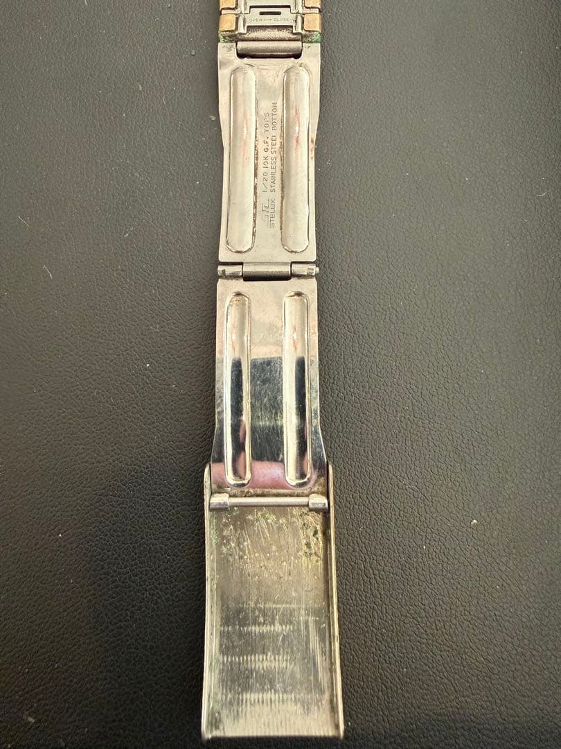 SEIKO グランドクォーツ CAP GOLD 赤SUN 可動品 電池交換済