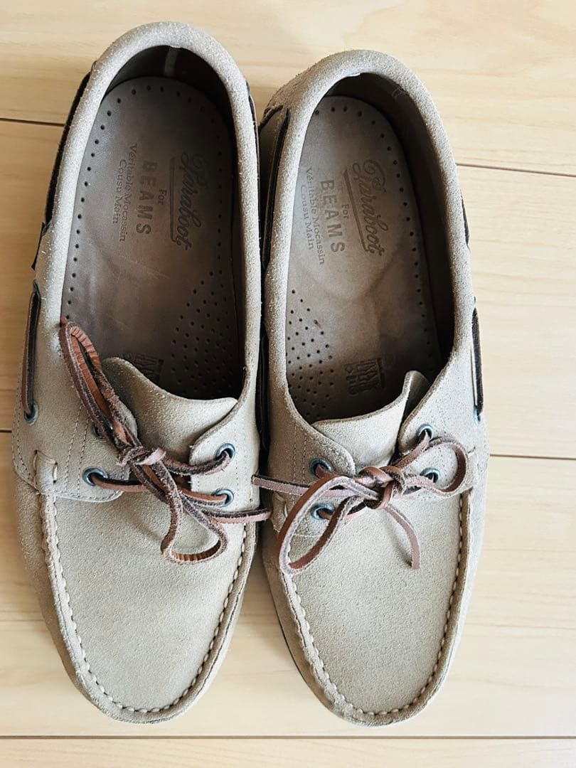 paraboot BARTH MARINE BEAMS別注　デッキシューズ