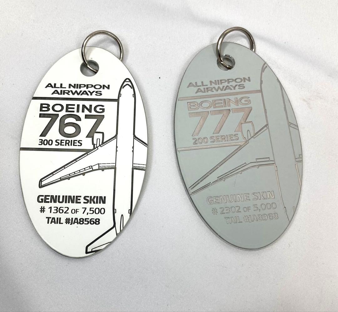 3335N9テ 美品 限定品 2点 ANA PLANETAGS 航空機 タグ