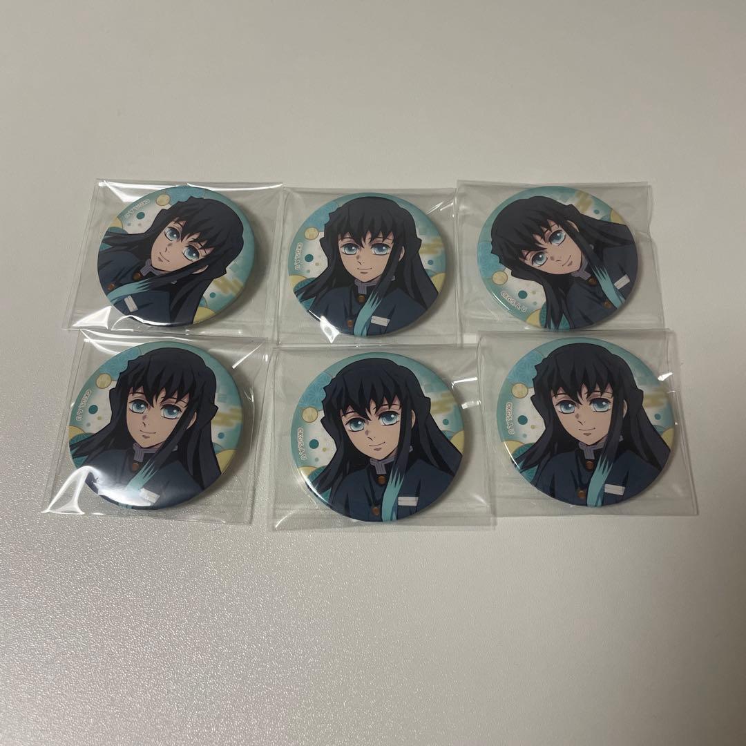 鬼滅の刃　全集中展　缶バッジ　時透無一郎　6点 鬼滅の刃 全集中展 幕間画缶バッジ 時透無一郎 鬼