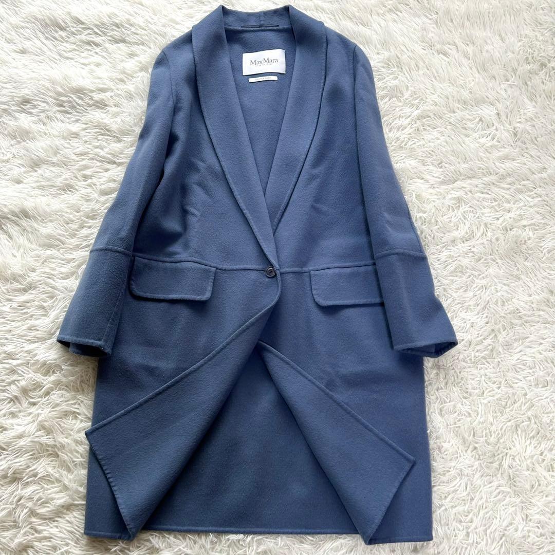 極美品】マックスマーラ チェスターコート クチートアマーノ アンゴラ