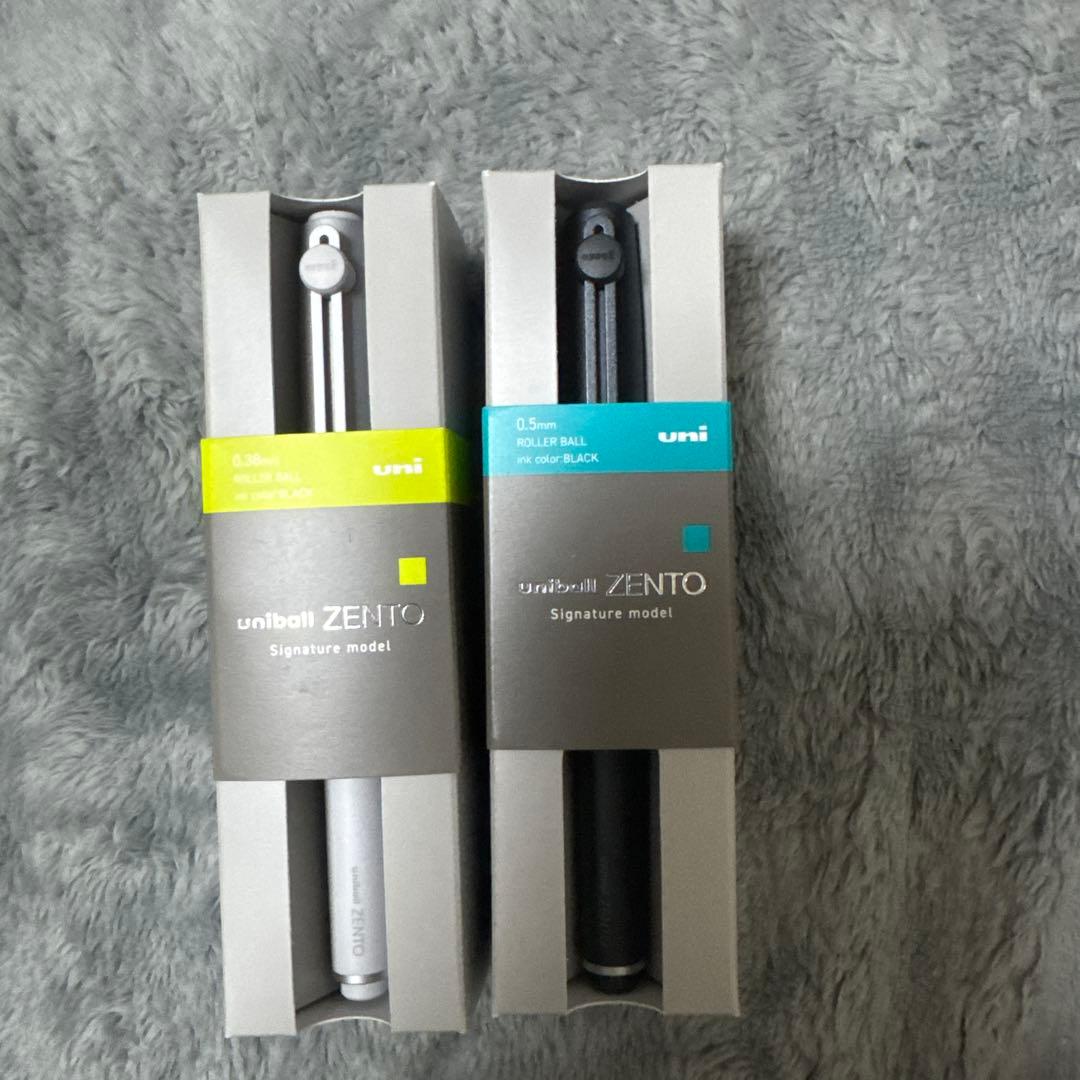 本日発送uniball ZENTO Signature model 2本セット - メルカリ