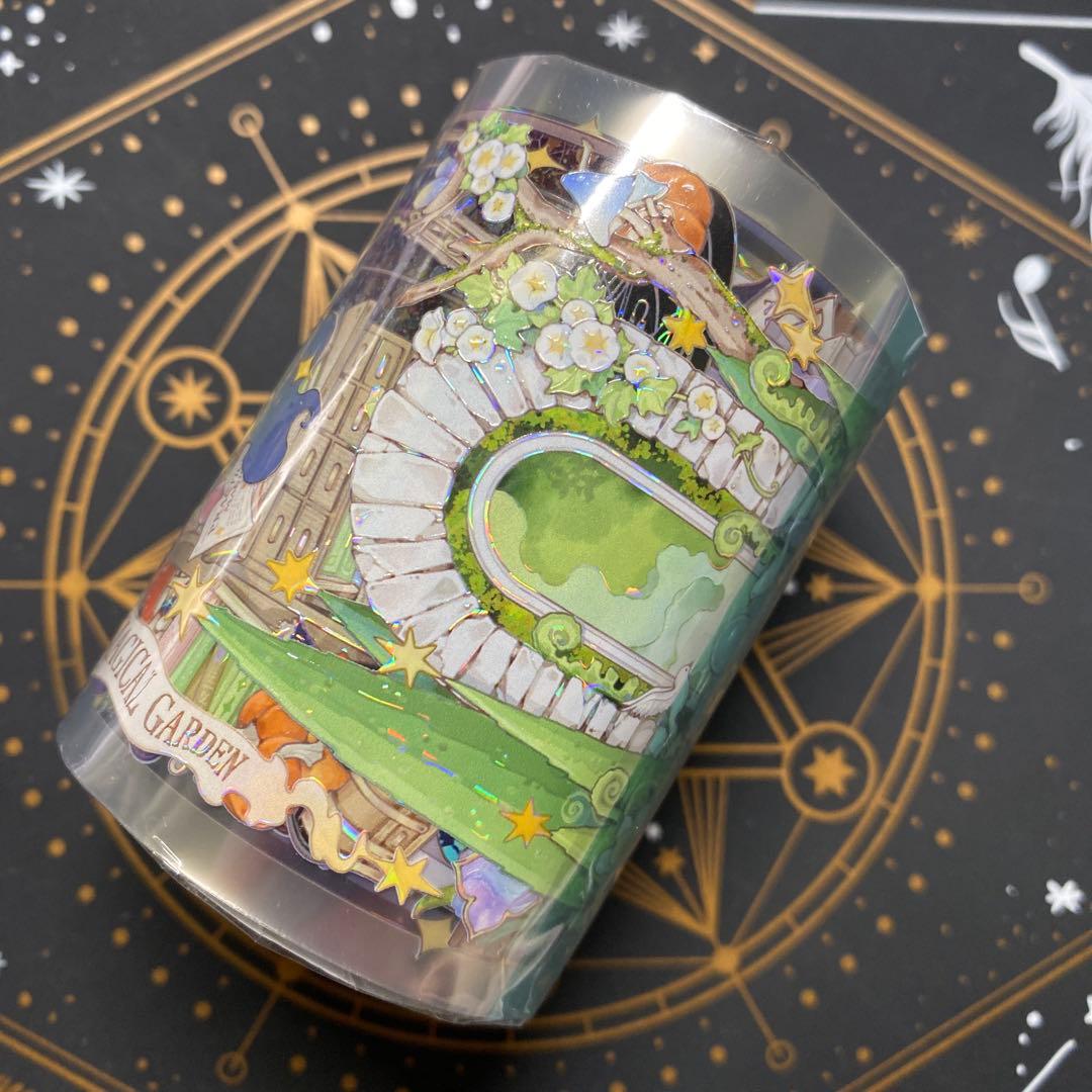 8891】海外 マステ 3/5/巻 貝殻光 マスキングテープ マジック 背景系