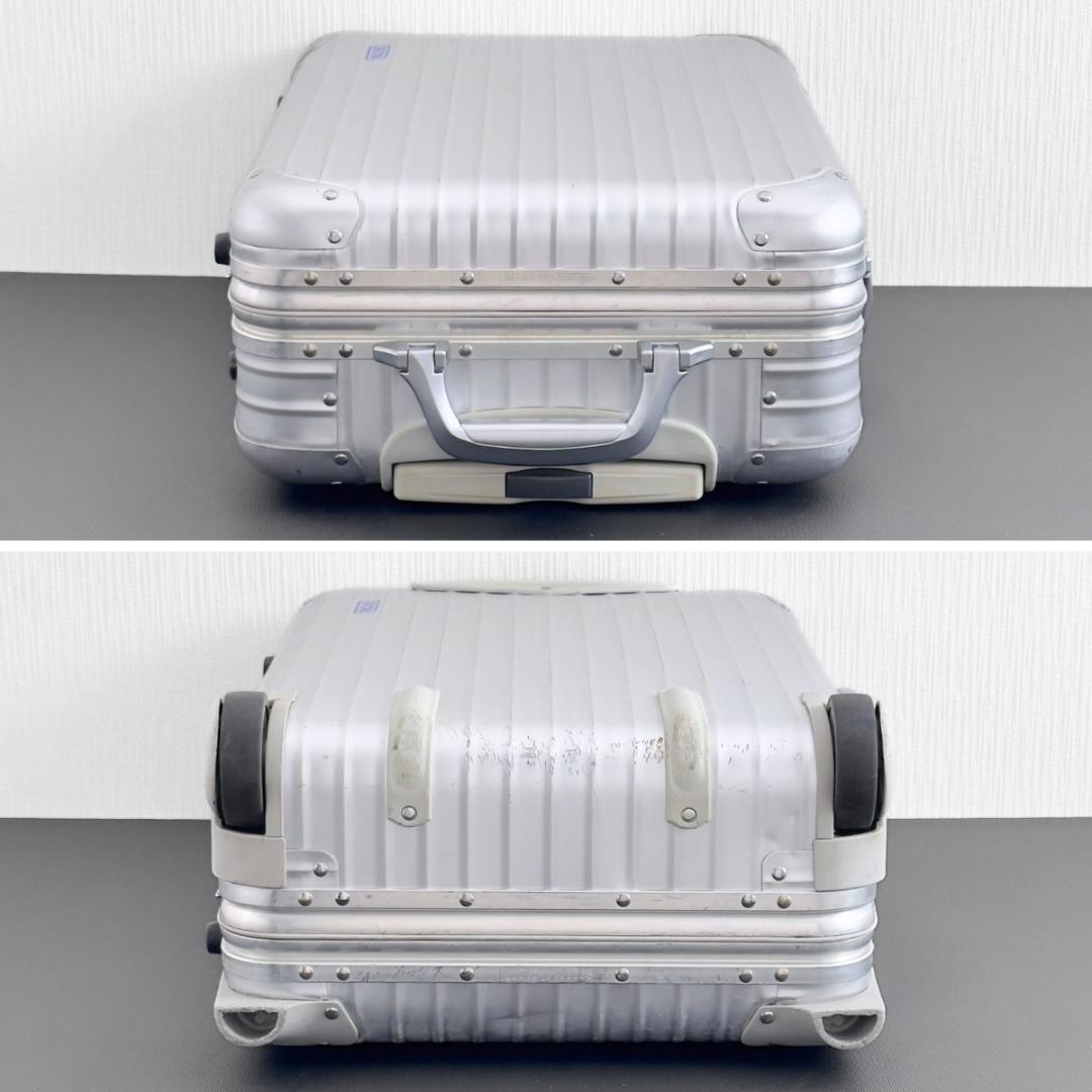 リモワ トパーズ 32L 機内持ち込み 2輪 TSAロックベルト付 アルミ