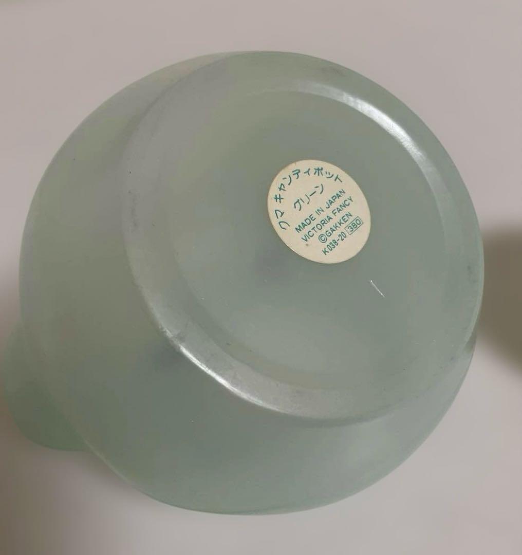 【匿名配送】クマ　キャンディポット　小物入れ　レトロ　レア☆