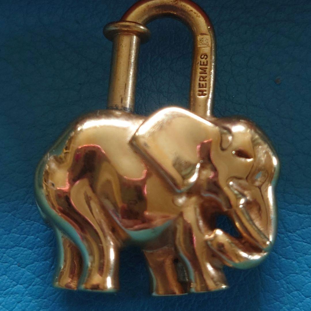 ■値下■HERMES エレファント カデナ ゴールド エルメス