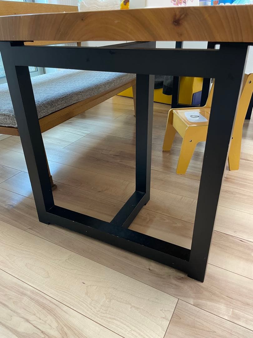 1枚板用テーブル脚 2個1セット T型日本製