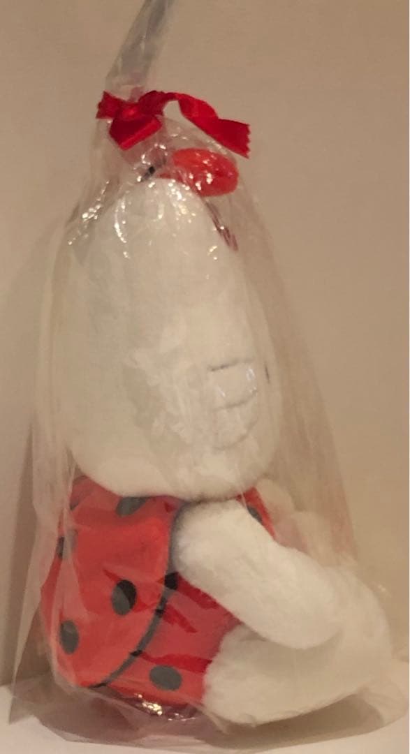 ハローキティ ぬいぐるみ テントウムシ 2000年 新品タグ付き