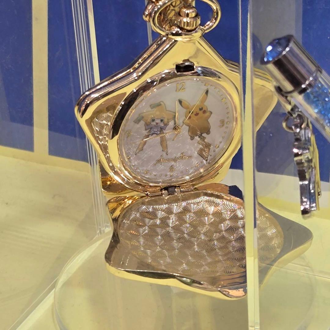 韓国限定 ポケモン 釜山 ポップアップ スピードスター ジラーチ 懐中時計