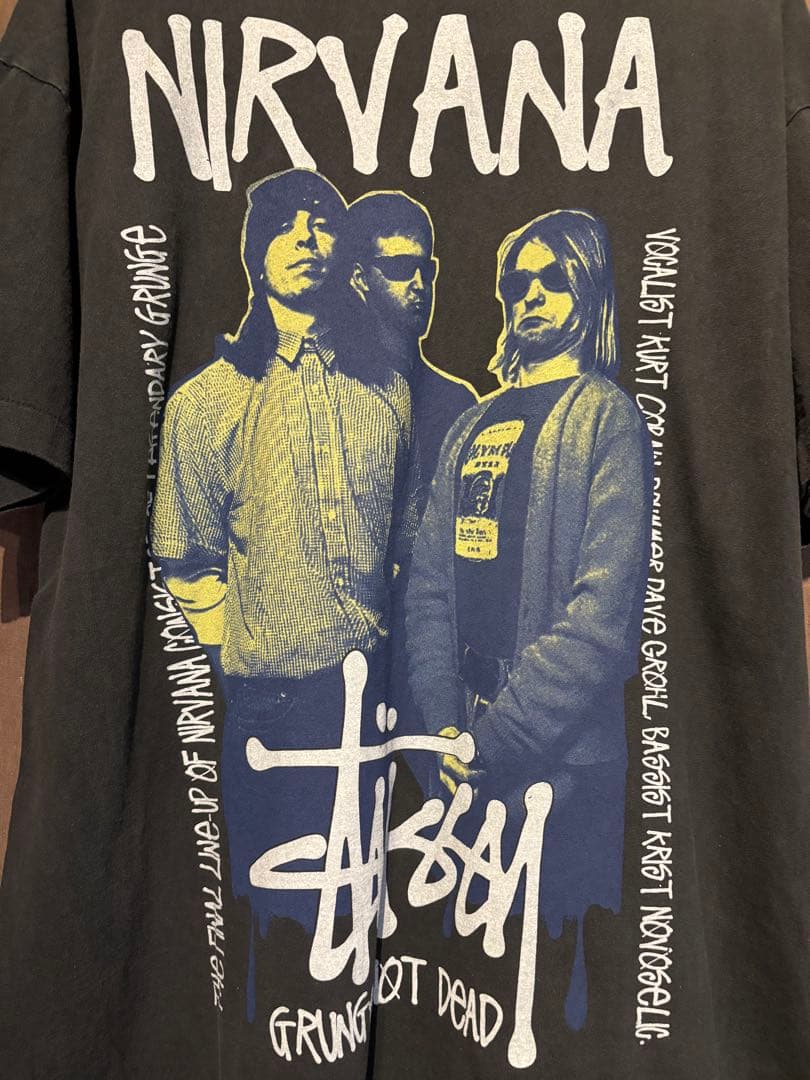 NIRVANA×STUSSY コラボTシャツ XL USA製