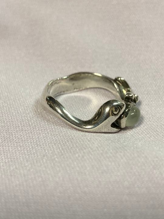 エムズコレクション　シルバーリング　ムーンストーン