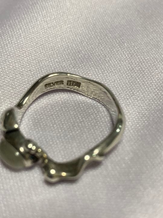 エムズコレクション　シルバーリング　ムーンストーン