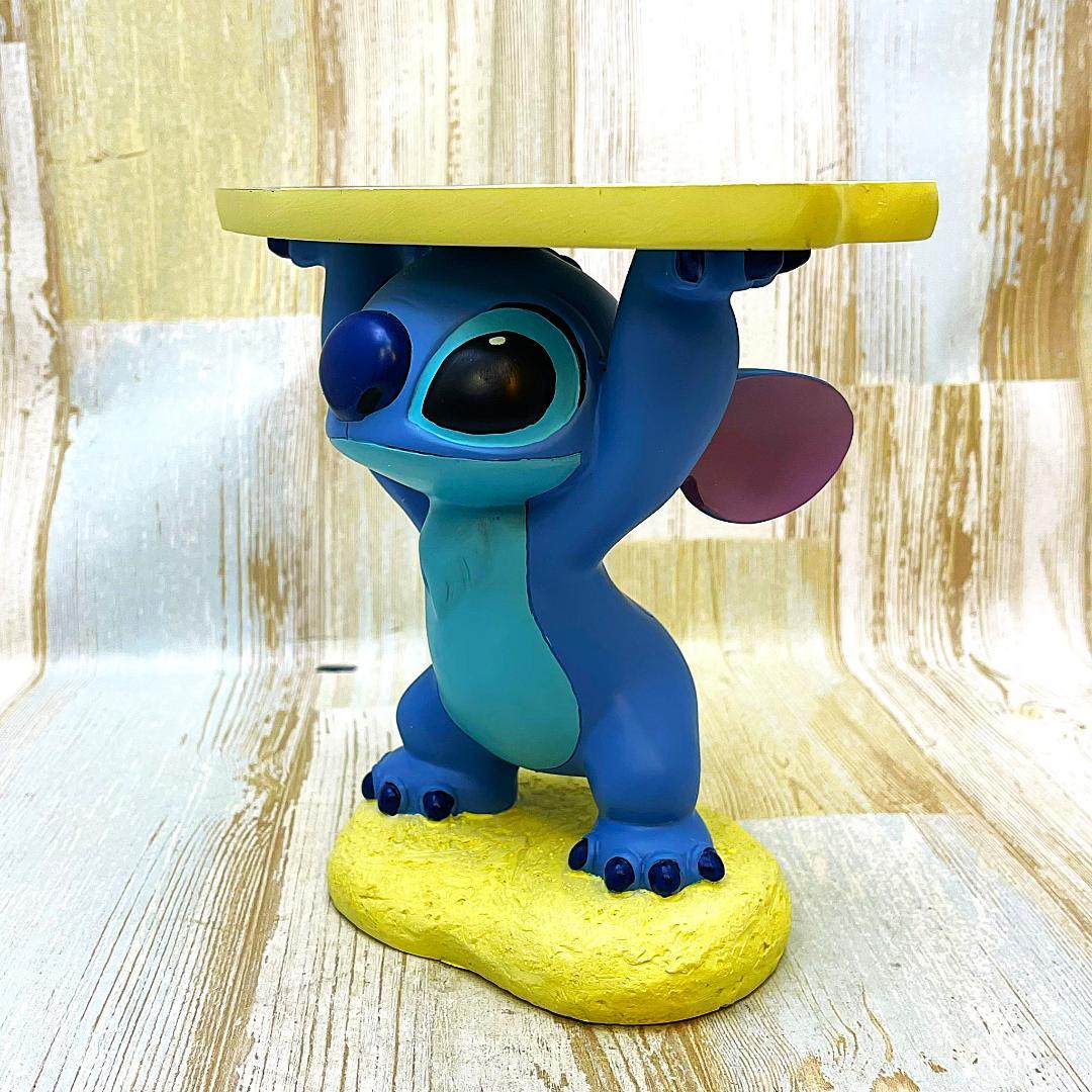 リロ＆スティッチ Lilo & Stitch 花台 スマホスタンド フィギュア