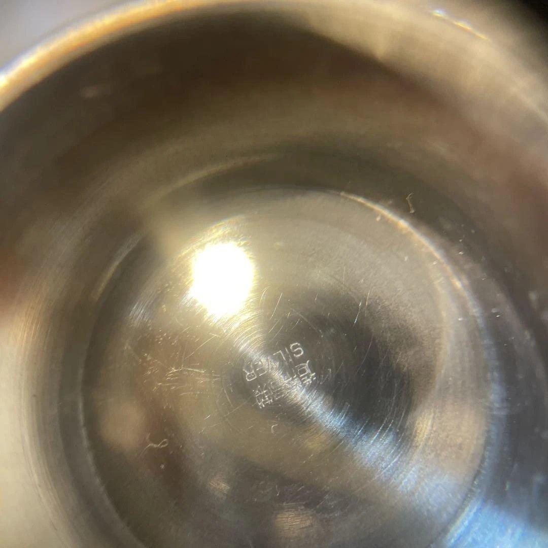 シルバー製桜彫刻セット